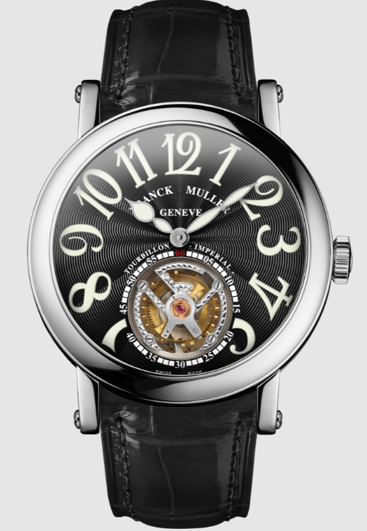 Review Franck Muller Round Men Tourbillon Replica Watch for Sale Cheap Price 7002TPTB